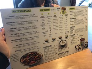 Menu   at Eazie in Breda