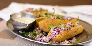 Mirchi Bajji at Abhiruchi in Sunnyvale