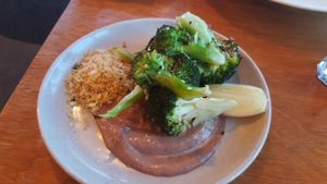 Roasted broccoli side dish at Harbourside Grill in Dunedin