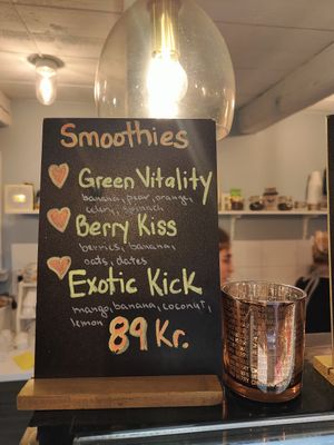 Menu at Hey Lucie! in Uppsala