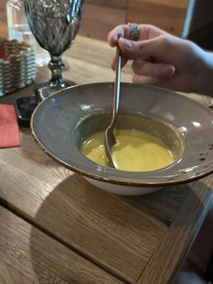   at Ananda Cafe in St Petersburg