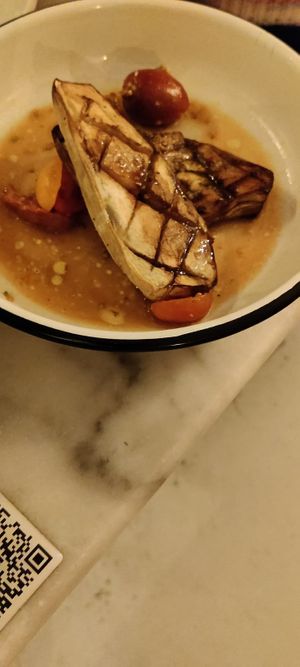 Slowbergine at HUMM Restaurant in Antwerpen