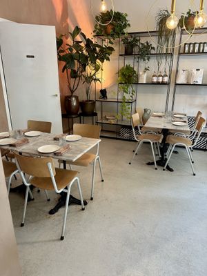 Inside  at HUMM Restaurant in Antwerpen