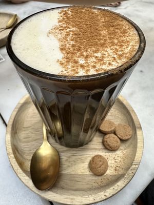 Chai latte  at HUMM Restaurant in Antwerpen