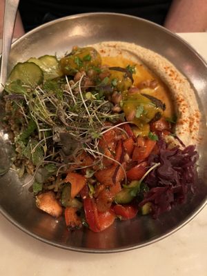 Falafel bowl   at HUMM Restaurant in Antwerpen