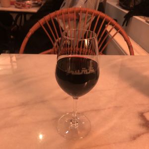 Even the wine is vegan!  at HUMM Restaurant in Antwerpen