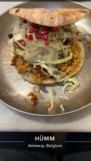   at HUMM Restaurant in Antwerpen