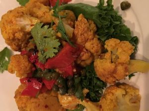 Cauliflower salad at Busboys and Poets - Langston Lofts in Washington