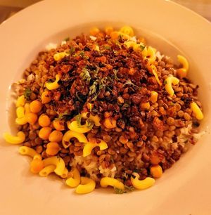 Koshari at Koshari Mama in Somerville