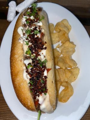 mushroom shawerma at Koshari Mama in Somerville