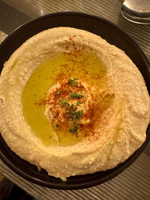 Hummus  at Koshari Mama in Somerville
