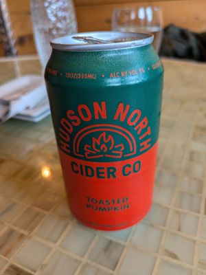 Best pumpkin cider I've ever had! Very light and crisp. at Koshari Mama in Somerville