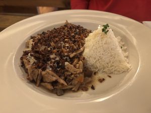 Mushroom Shawerma  at Koshari Mama in Somerville