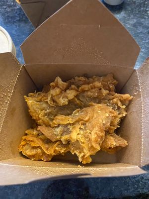 Fried “chicken” at Manna Kitchen in Lisle