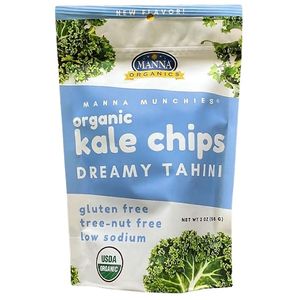 Organic Tahini Kale Chips  at Manna Kitchen in Lisle
