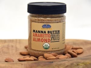Organic Sprouted Almond Butter  at Manna Kitchen in Lisle