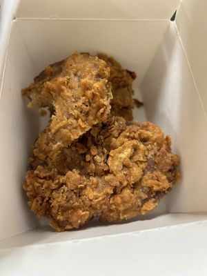 Deep Fried Chik-n  at Manna Kitchen in Lisle