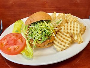 Manna Burger at Manna Kitchen in Lisle