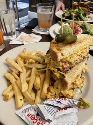 Vegan Tuna Salad Sandwich  at Busboys and Poets - Mount Vernon Triangle in Washington