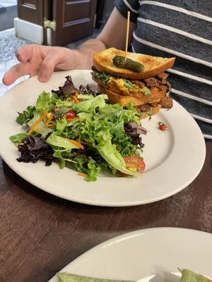 Vegan Tempeh Sandwich  at Busboys and Poets - Mount Vernon Triangle in Washington