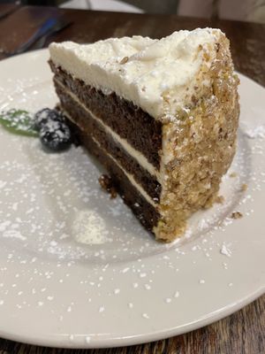 Vegetarian Carrot Cake at Busboys and Poets - Mount Vernon Triangle in Washington