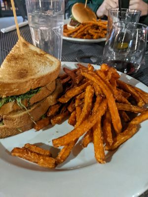 Tempeh sandwich at Busboys and Poets - Mount Vernon Triangle in Washington