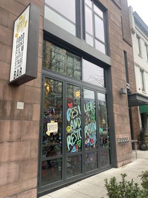 Location Storefront with Art  at Busboys and Poets - Mount Vernon Triangle in Washington