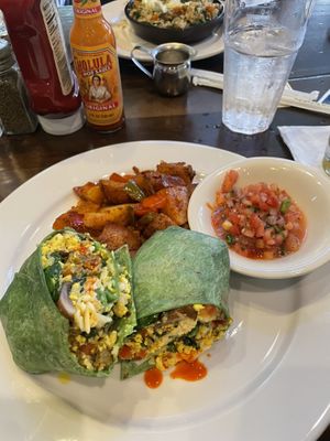 fake egg 🤤   at Busboys and Poets - Mount Vernon Triangle in Washington