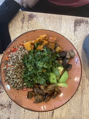 Vegan quinoa bowl 18 (small)  at Busboys and Poets - Mount Vernon Triangle in Washington
