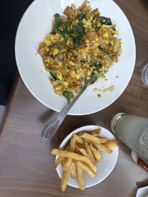 Vegan hash   at Busboys and Poets - Mount Vernon Triangle in Washington