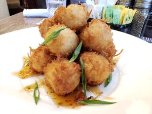 Coconut tofu at Busboys and Poets - Mount Vernon Triangle in Washington