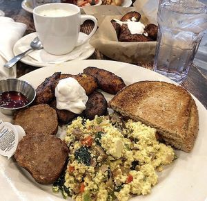Tofu scramble! at Busboys and Poets - Mount Vernon Triangle in Washington