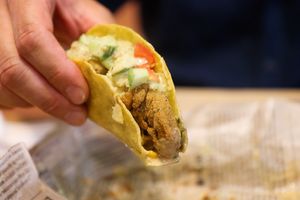 "fish" tacos at Plant Lyfe in Saint Peter