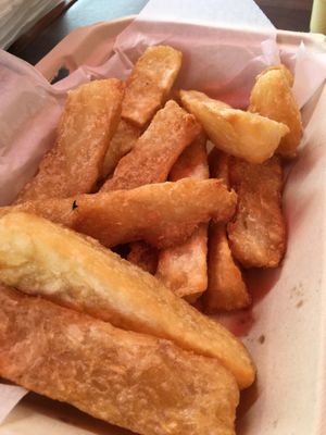 Yuca Fries at Super Rico in Orlando