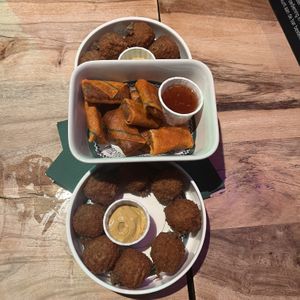 Vegan bitterballen  at Louis Hartlooper Complex in Utrecht