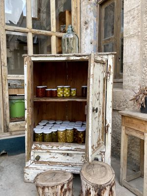 Pickled goods  at Kawon once upon a time in Madaba
