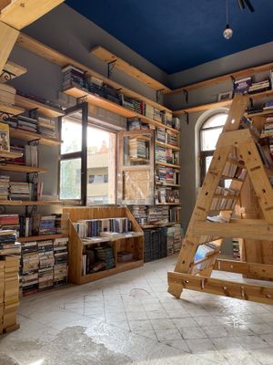 The only book shop in town  at Kawon once upon a time in Madaba