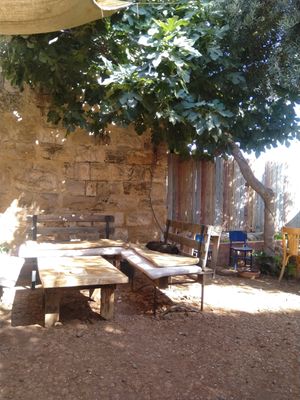 Outdoors at Kawon once upon a time in Madaba