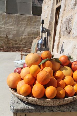 juice bar at Kawon once upon a time in Madaba