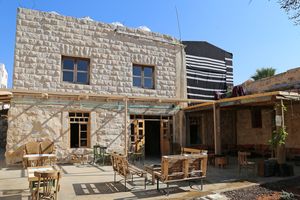 garden  at Kawon once upon a time in Madaba