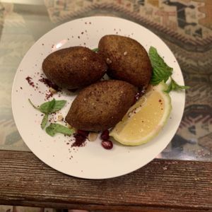 Kibbeh at Kawon once upon a time in Madaba
