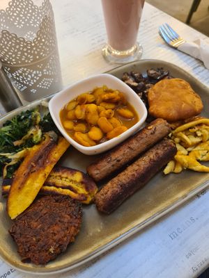 Big breakfast at The Guava Kitchen in South East London