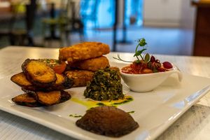 Big Vegan Breakfast at The Guava Kitchen in South East London