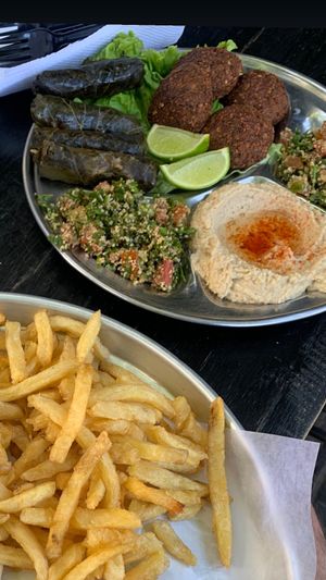 Plata vegana at Kebab House in Buenos Aires
