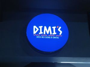 Sign at Dimi's in Tijuana