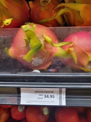 Check out the price tag! at Ling and Sons in Oranjestad