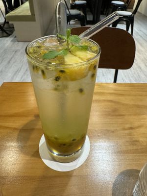 Passionfruit sodaa  at Uncle Q in Taipei