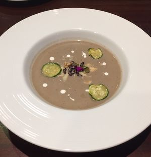 Daily soup at Uncle Q in Taipei