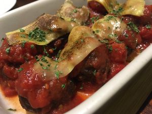 Vegan balls at Uncle Q in Taipei