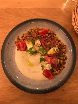 Zucchini Canelloni at the friendly kitchen in Paris